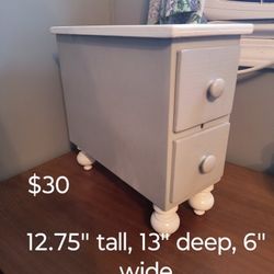 Refurbished Antique Sewing Machine Drawers 