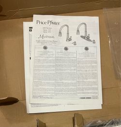 Price Pfisters Kitchen Faucet and Soap Despenser