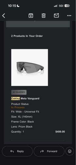 Oakley meta glasses