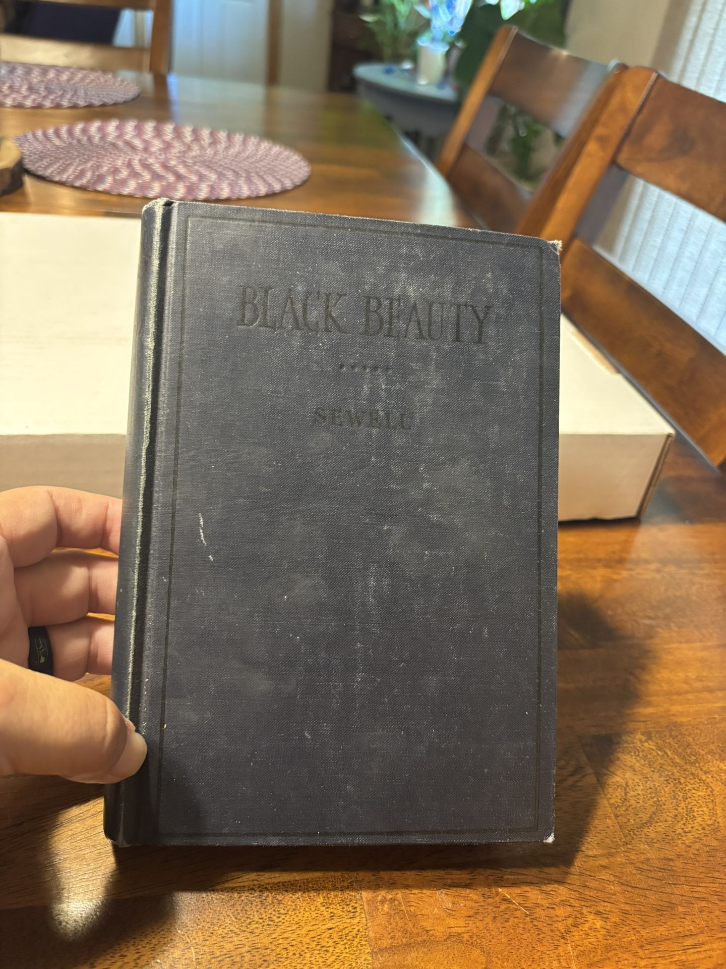 Black Beauty By Anna Sewell, Jarrold & Sons copyright ed