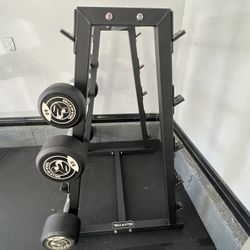 Bells Of Steel Rack And Ez Curl Bars 