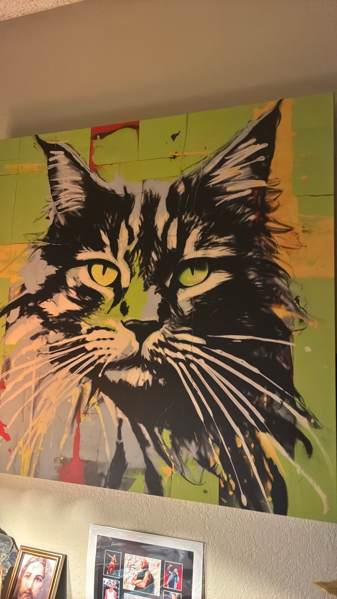 Andy Warhol Cat Art!!!! $150
