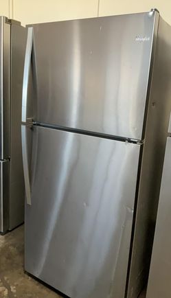 Whirlpool Top Mount Stainless Steel Refrigerator Fridge
