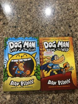 Hardcover Dog Man books #4 n #5