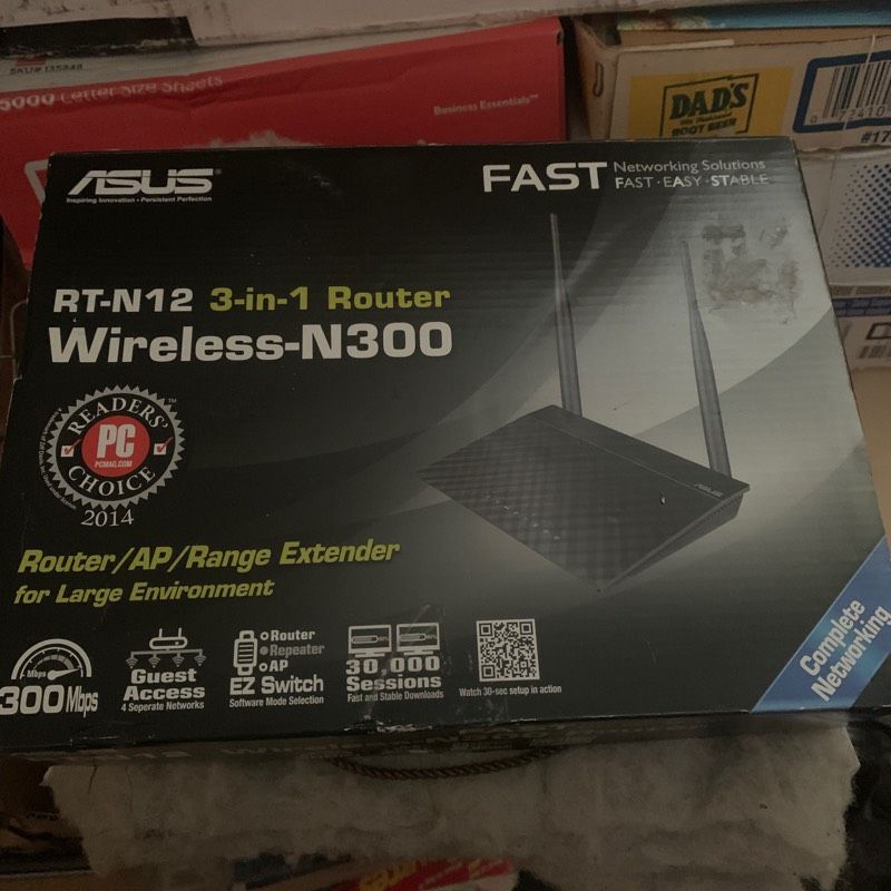 Asus RT-N12 Wireless WiFi Router
