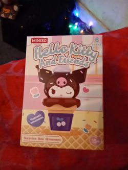 Hello kitty ornaments.