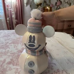 Mickey Mouse Snowman Loungefly Bag