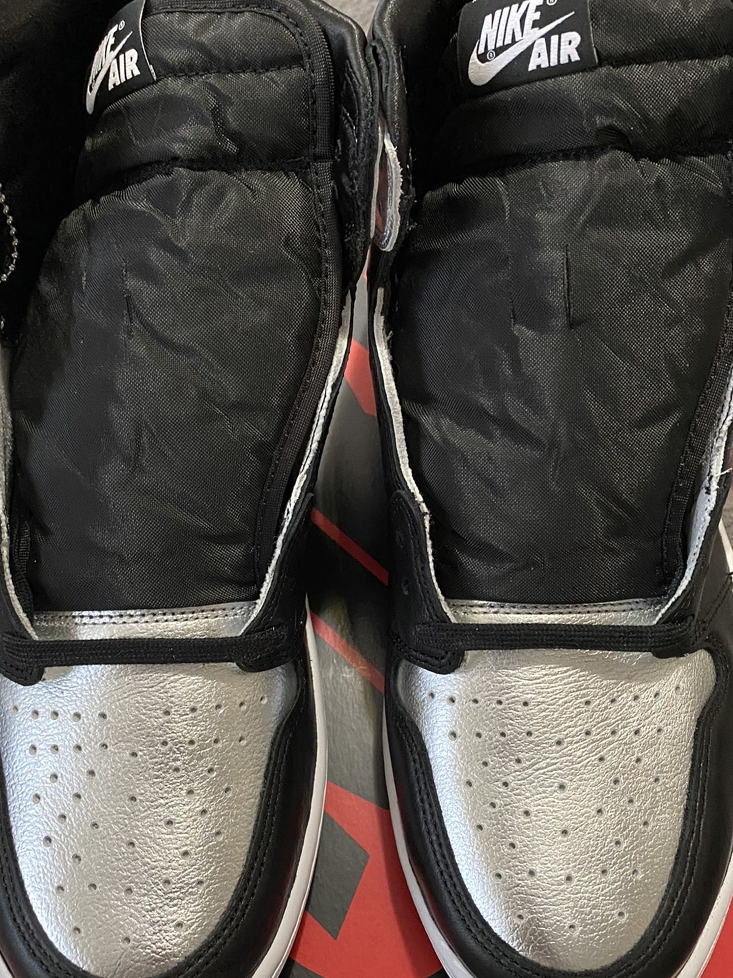 Air Jordan 1 Silver Toe Size 10 Mens DeadStock,All Products : American Fashion Style Bags On Sale