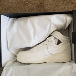 Nike air force 1 mid Comme des Garcons white 7