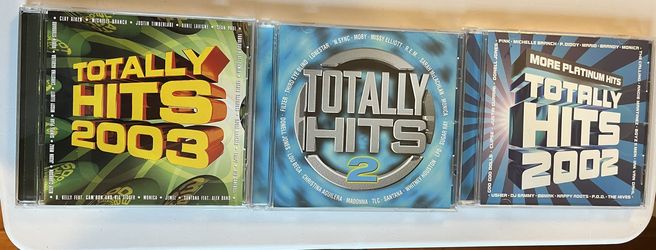 Totally Hits 2, 2002, and 2003 LOT of 3 TESTED!