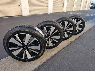 Wheels 17 5 Lugs Nissan Original  New Tires 