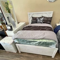 New 4pc Bedroom Set In Box Buy Now Pay Later $39 Down No Credit Needed 