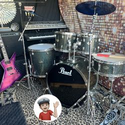 🔥 Pearl Forum Drum Set Drums         L👀K!