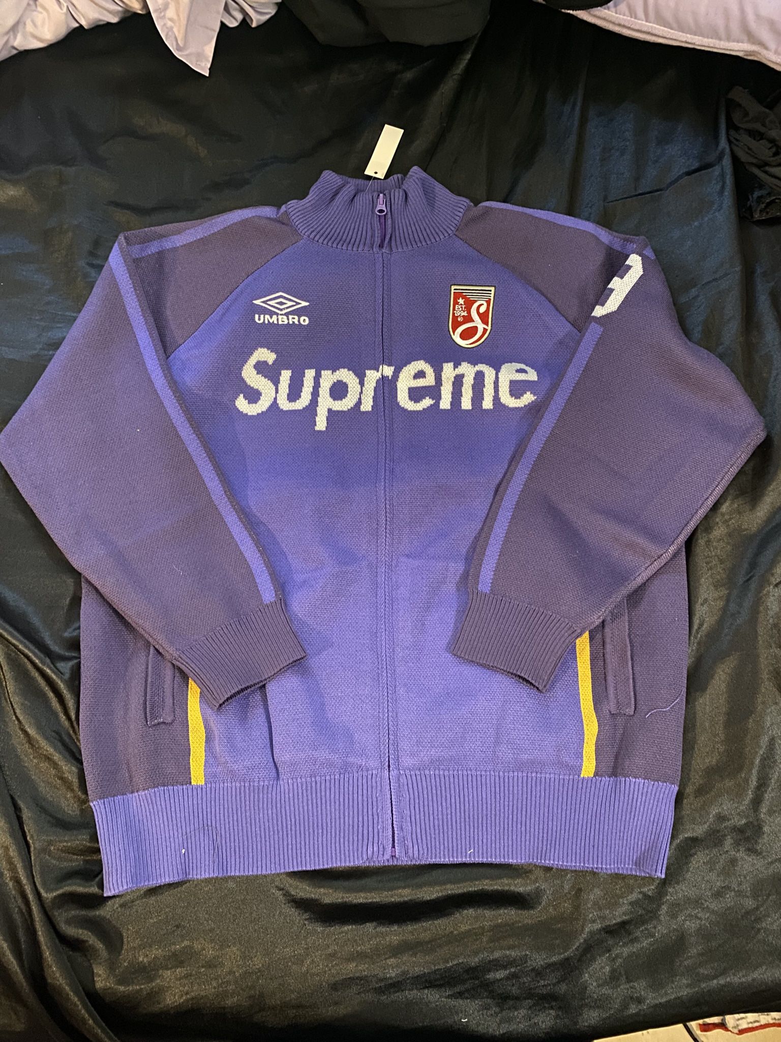 Supreme X Umbro Knit Track Jacket