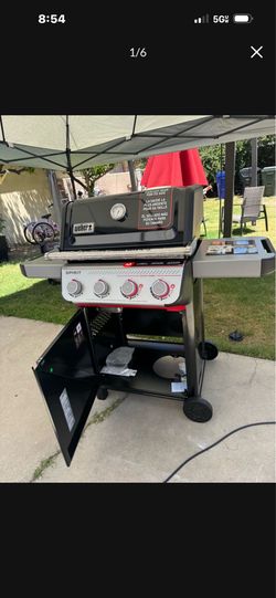 Spirit E-425 Black 4 - Burner Liquid Propane Gas Grill
