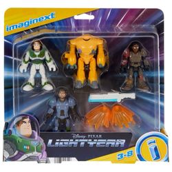 Fisher-Price Imaginext Disney Pixar Lightyear Buzz Jr. ZAP Patrol Figure Set NIB