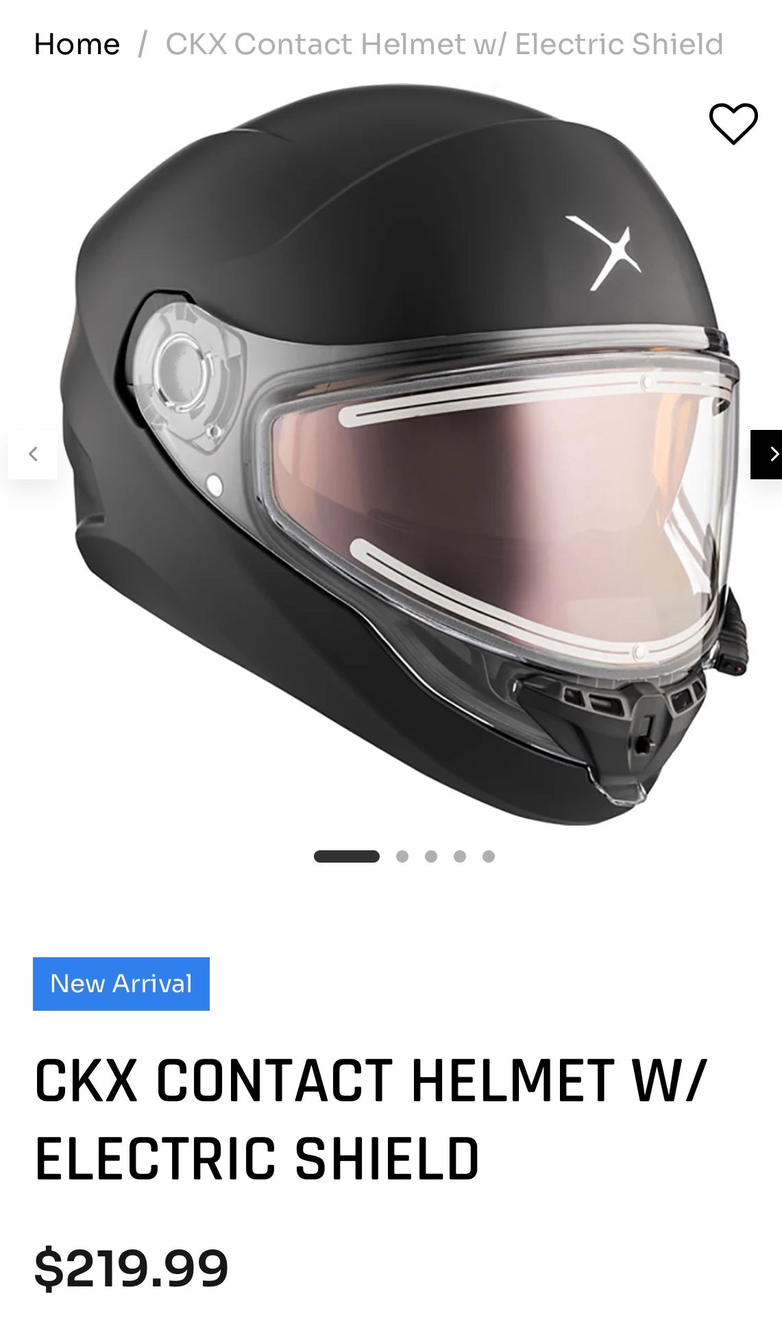 Snowmobile Helmet