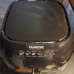 NUWAVE BRIO 3 QUART BLACK AIR FRYER 