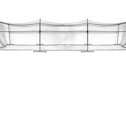 Cricket/Baseball backyard Net 40 Feet