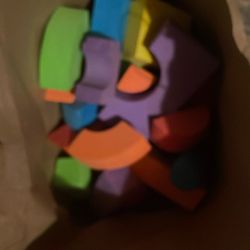 Bag Of Assorted Foam Blocks