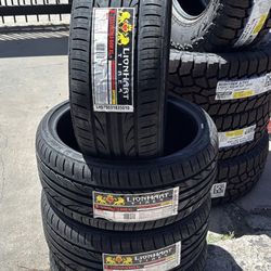215-35-18 Lion hart $340 CASH OUT THE DOOR All Season Tires installed (4) New 50,000 Mile Warranty