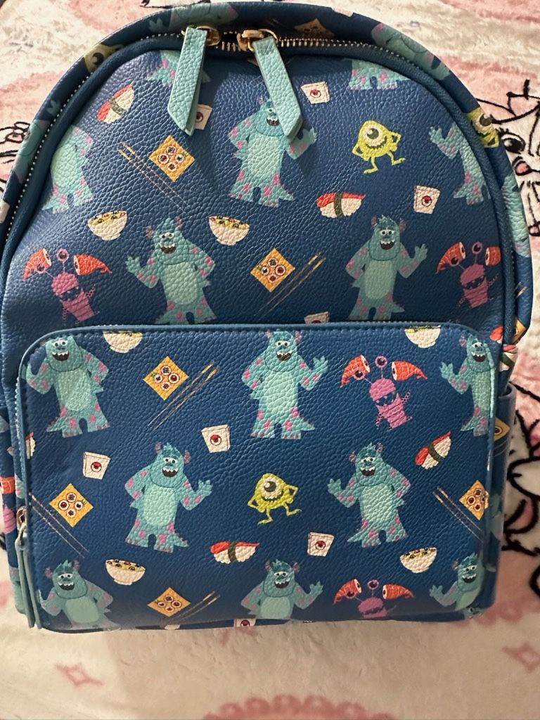 Pixar Monsters Inc Backpack