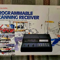 Vintage Realistic Pro-57 Scanner 10 Channel Programmable Receiver 20-126