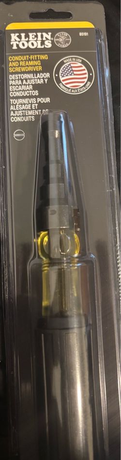 KLIEN TOOLS CONDUIT-FITTING AND REAMING SCREWDRIVER