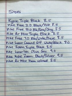 Nike shoes. Excellent condition!