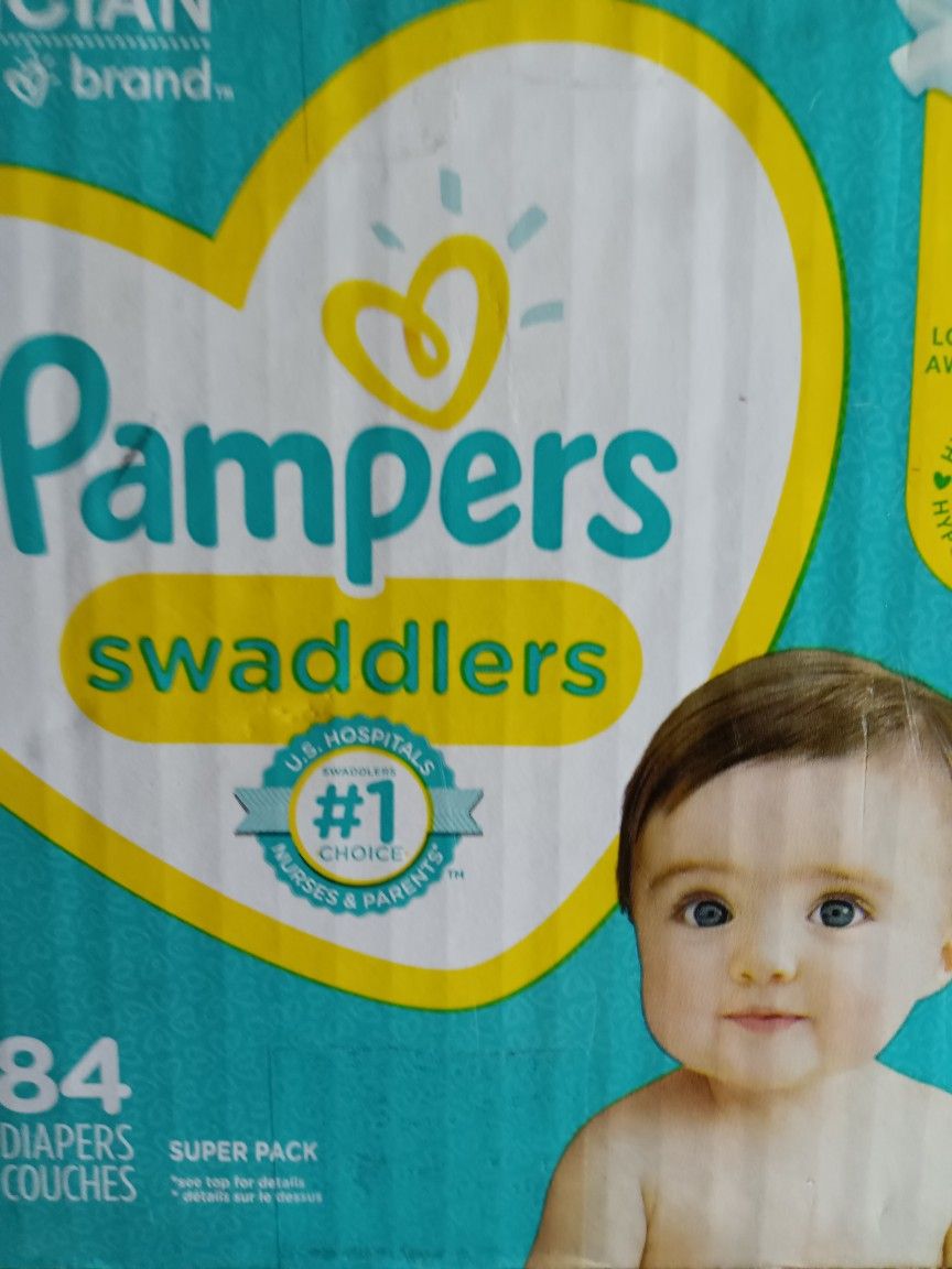 Size 2yr Pampers And Huggies BOGO 84 Cnt pampers,72 Cnt Huggies