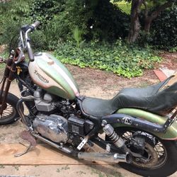 2002 Triumph Bonneville America Custom Chopper