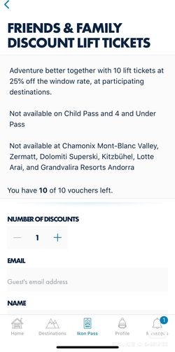 Ikon Pass 25% Off Coupon Code