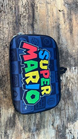 Super Mario Zippered Carry Case