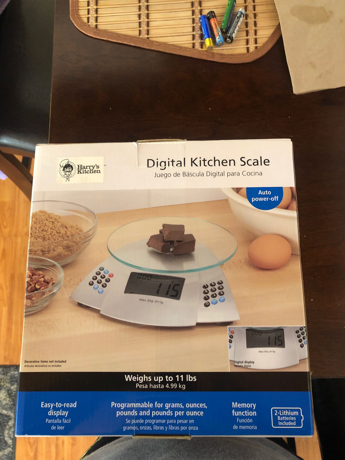 Digital kitchen scale