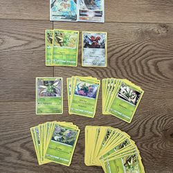 Pokémon Trading Cards Bundle: Scyther, Scizor and Kleavor