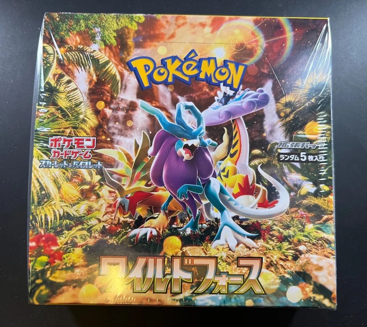 Pokemon Box Pokmon TCG Wild Force Booster Box Japanese SV5K  Brand New &  Sealed, Collectible Card Game Pokemon Booster Box