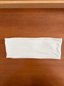 Topshop White Bandeau Top - Size 6