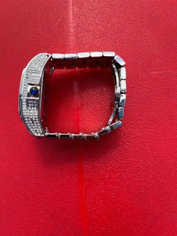 Bust down two-tone custom-made Cartier watch