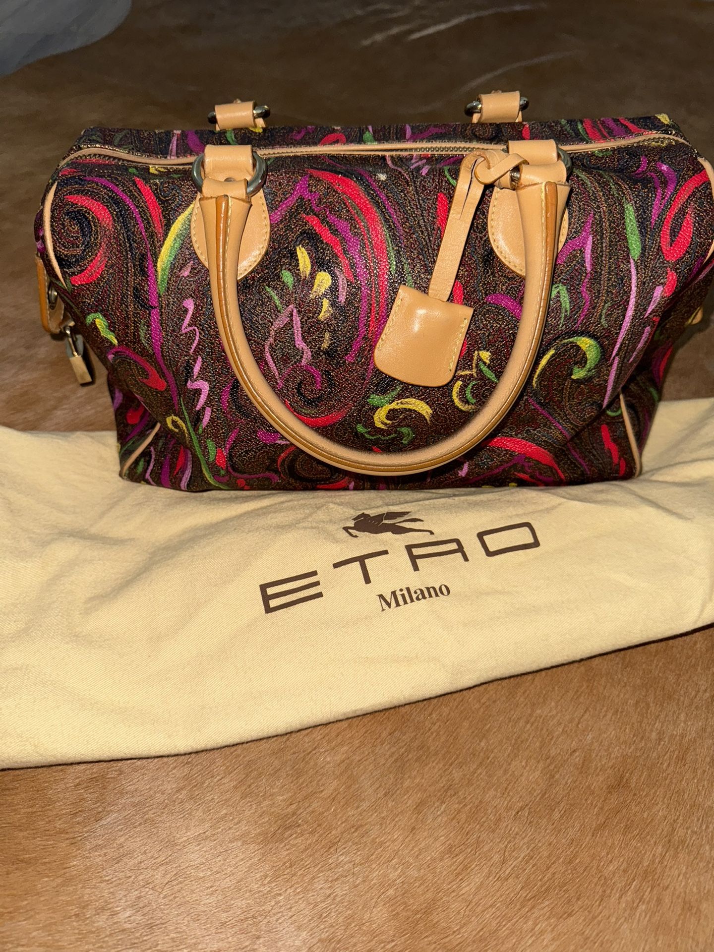 Authentic Etro Milano Handbag