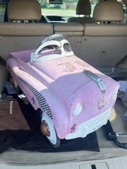 Vintage pedal car