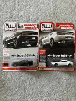 Auto World 2019 Chevy Camaro Zl1 Set