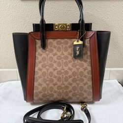 Coach 1941 Troupe Tote Signature Black