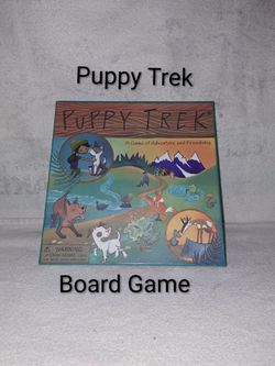 Puppy Trek Board Game: A Game Of Adventure And Friendship In Excellent New Condition (Is Complete Nothing Missing)
