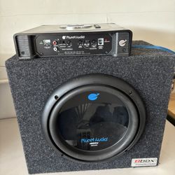 10” Subwoofer and Amp