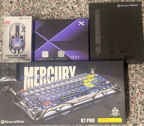 Ultimate GravaStar Gaming Bundle (K1 Pro Keyboard, X Pro Mouse & Accessories)