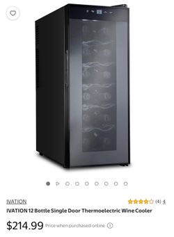 12 bottle wine cooler