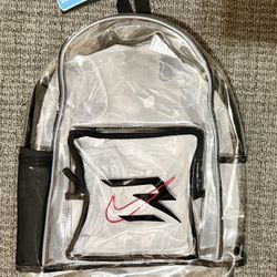 New Nike Transparent Backpack 