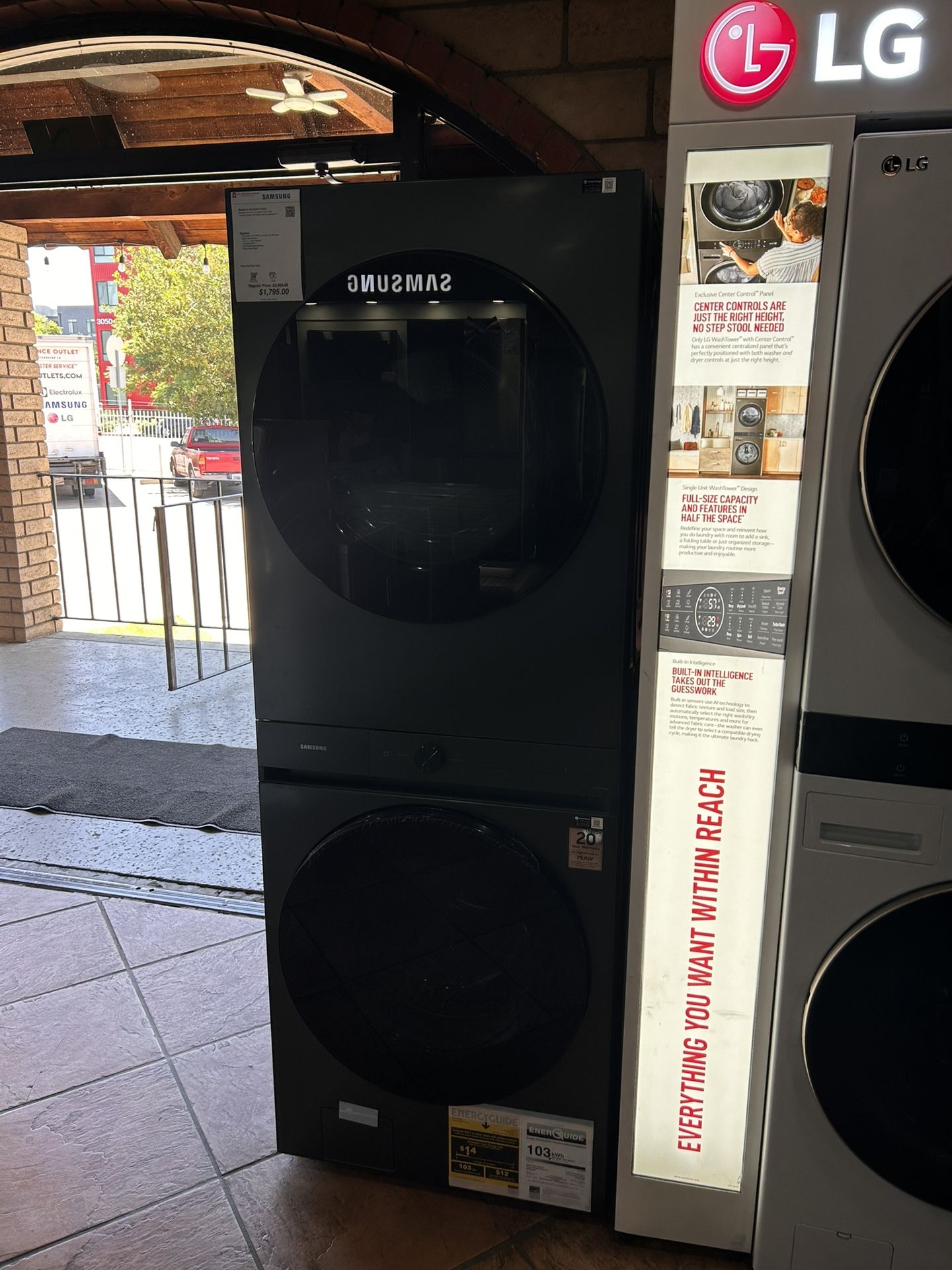Samsung Bespoke Washer-tower 5.3cu.ft( Brand New In Box)
