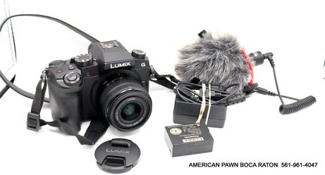 Panasonic LUMIX G7 Mirrorless 4K Photo Digital Camera with 14-42mm f3.5-5.6 Lens DMC-G7 Mint 