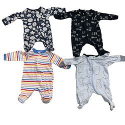 9 Pack Preemie Baby Sleepers & Halo Preemie Sleep sack Swaddler 